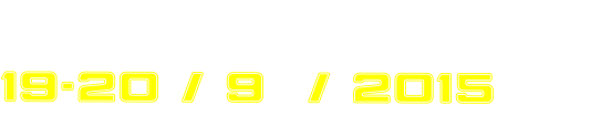 UKAC 5: Radford
19-20 / 9  / 2015